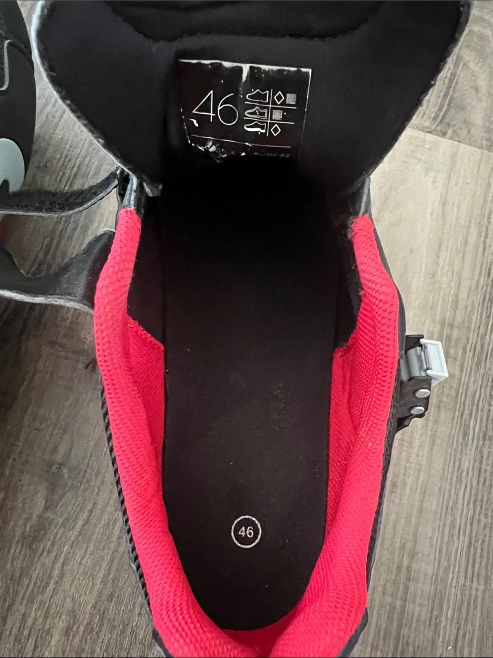 Peloton Black Cycling Shoes |Size 46